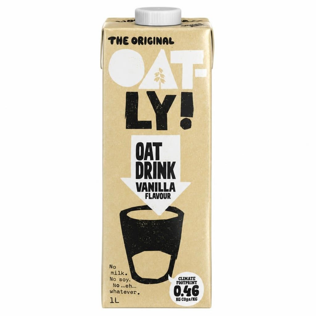 Oatly Oat Drink Vanilla Flavour Long Life 1L