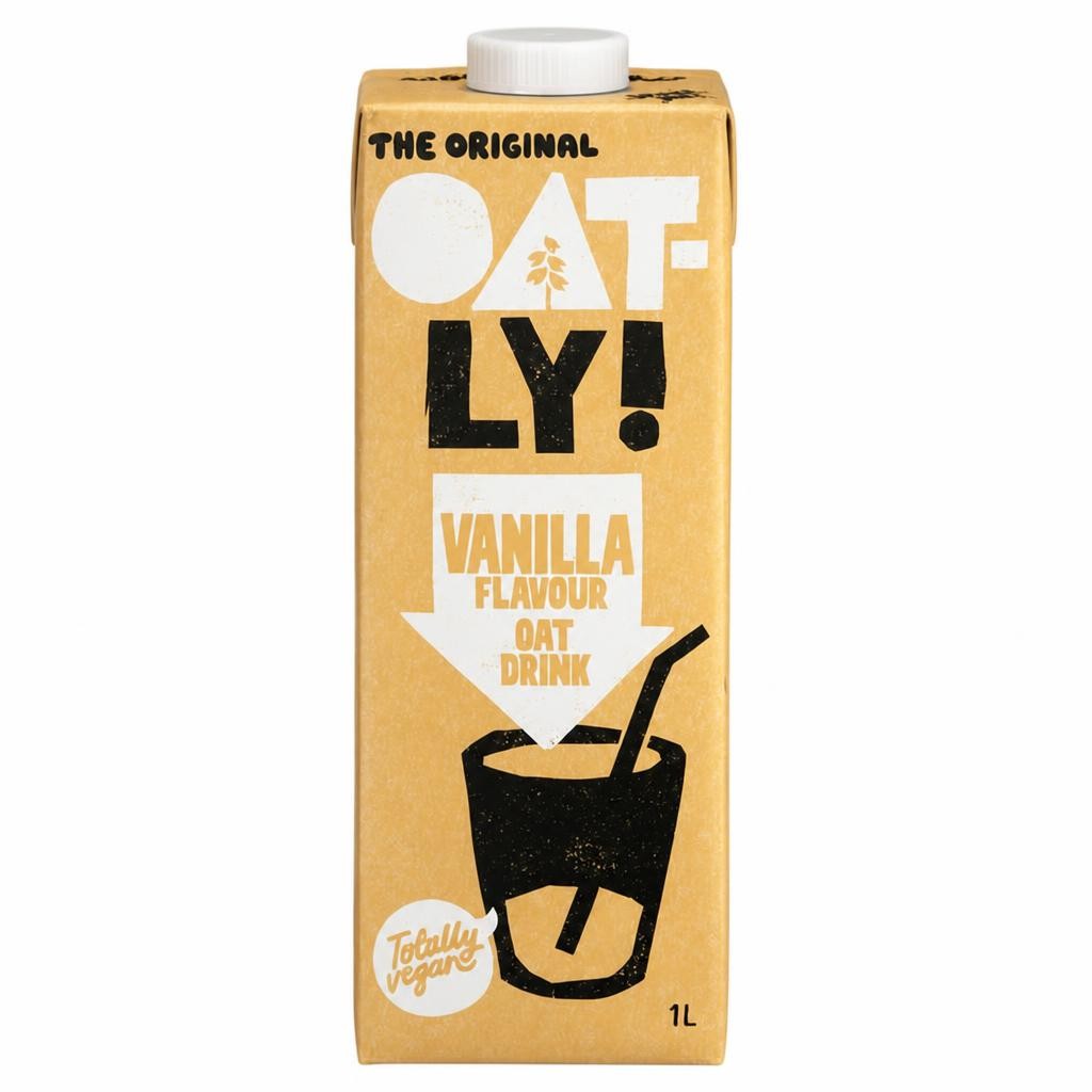 Oatly Oat Drink Vanilla Flavour Long Life 1L