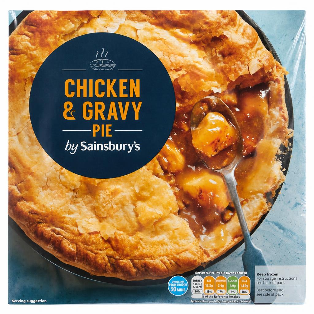 Sainsbury's Roast Chicken & Gravy Family Pie 700g