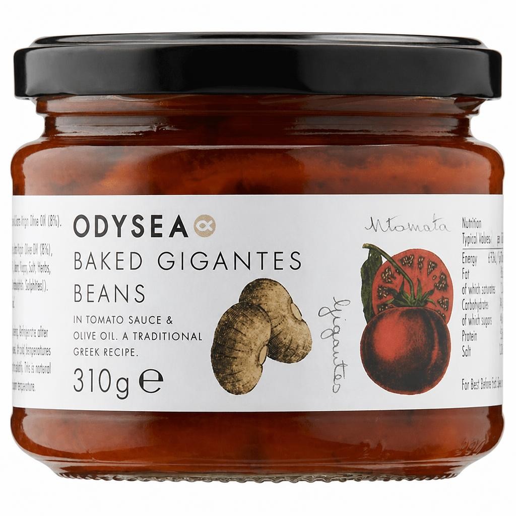Odysea Baked Gigantes Beans in Tomato Sauce & Olive Oil 310g
