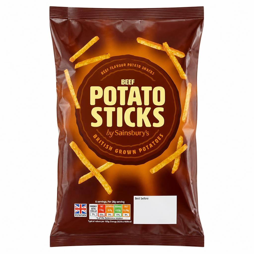 Sainsbury's Beef Potato Sticks 150g