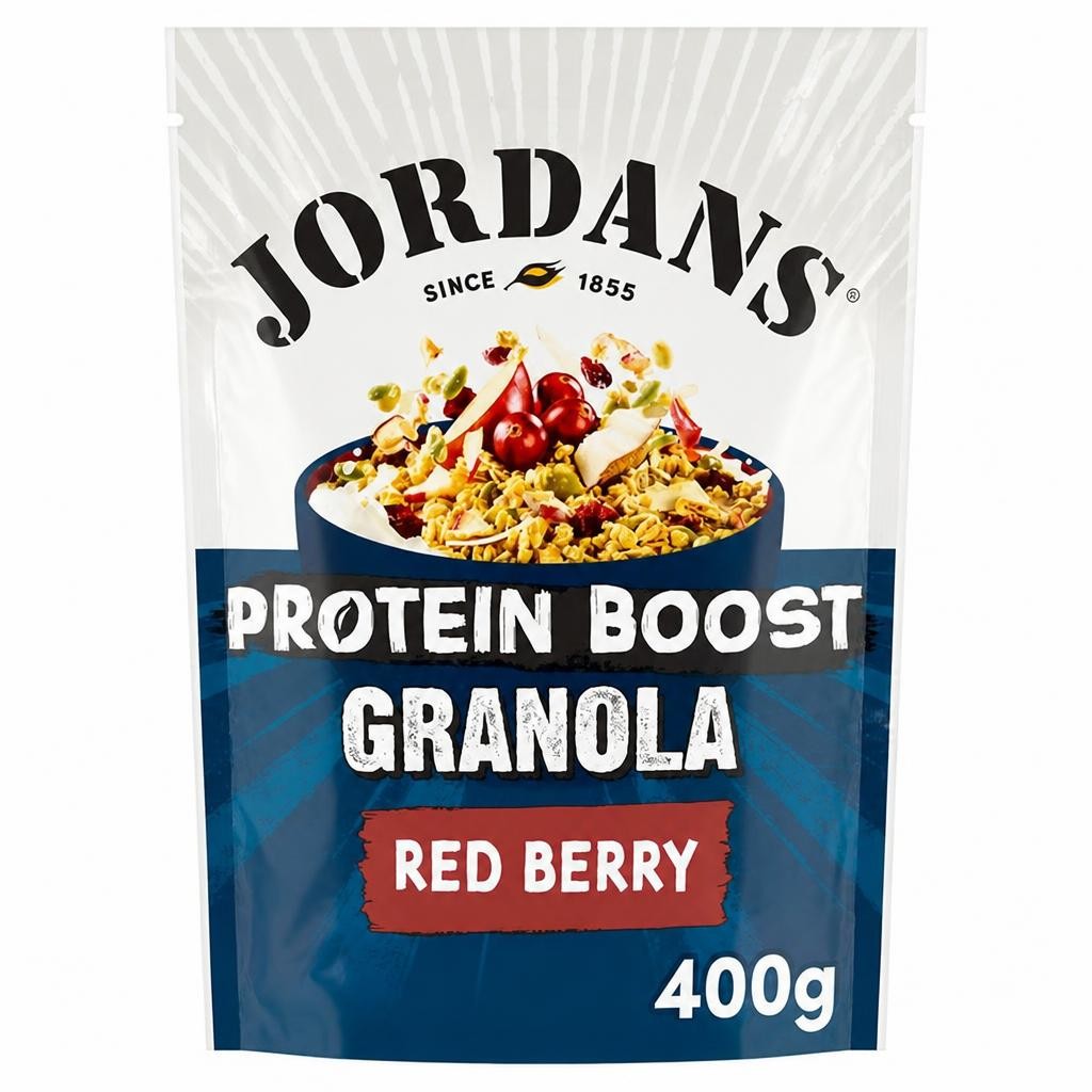 Jordans Protein Boost Granola Red Berry 400g