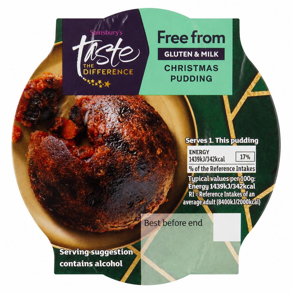 Sainsbury's Christmas Pudding, Taste the Difference 100g