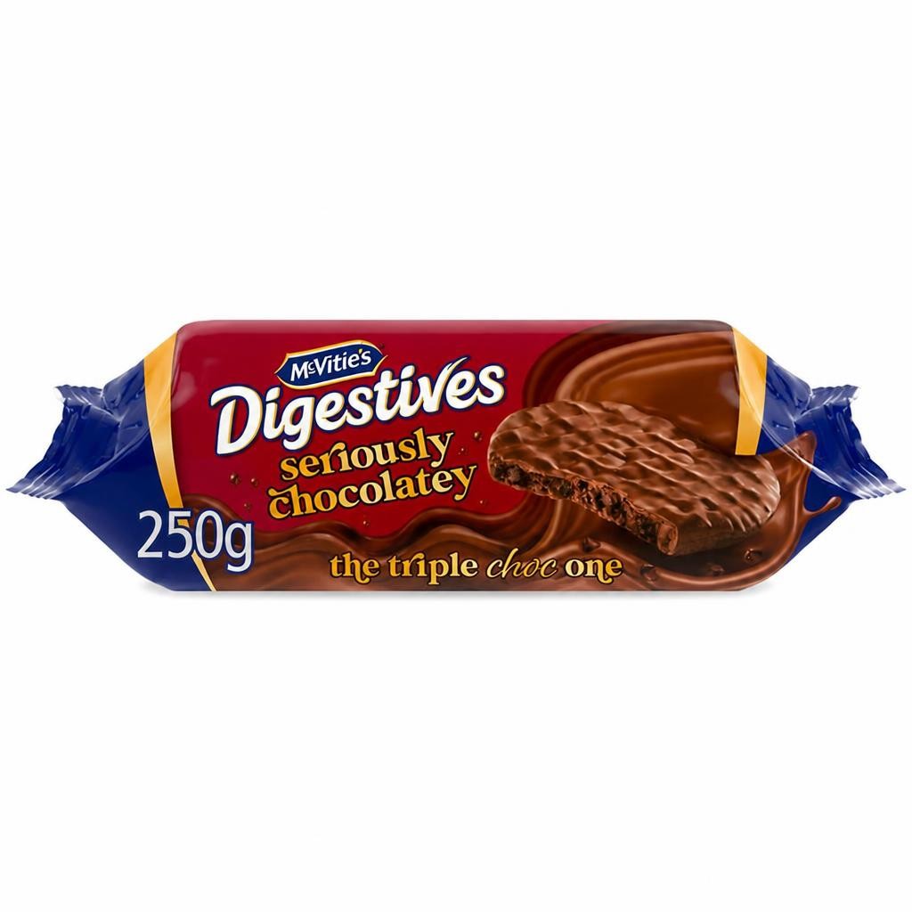 McVitie's Seriously Chocolatey Digestive Biscuits 250g