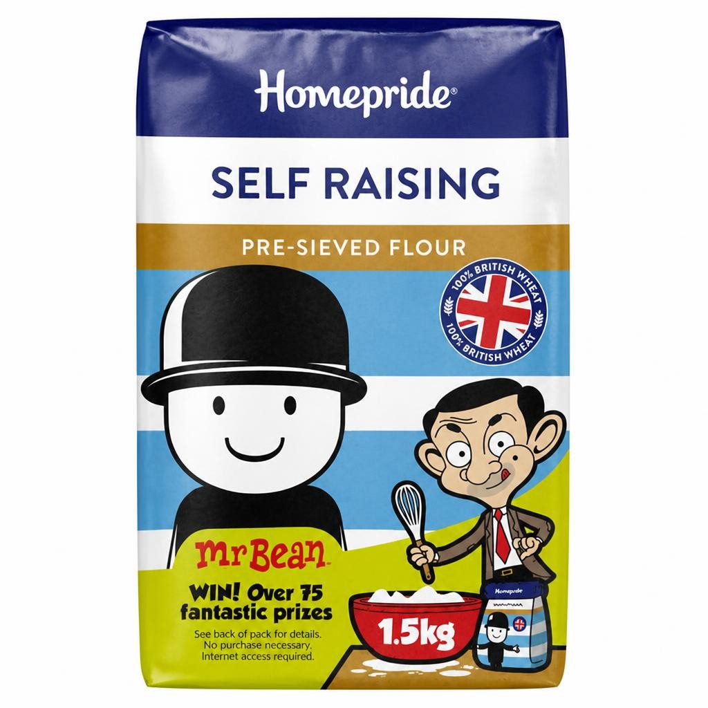 Homepride Self Raising Pre Sieved Flour 1.5kg