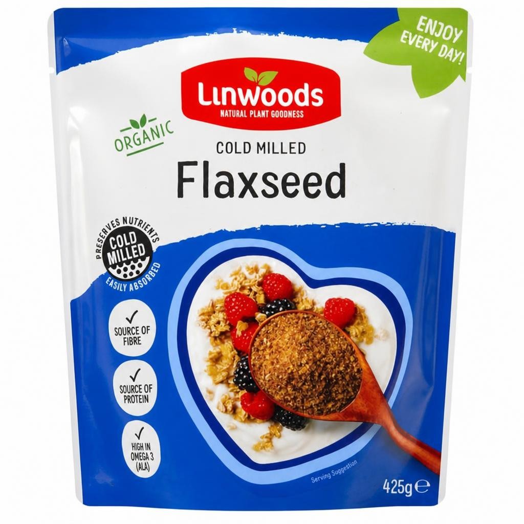 Linwoods Organic Cold Milled Flaxseed 200g