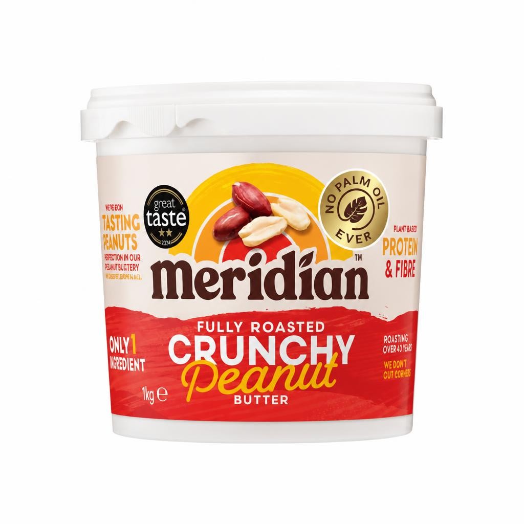 Meridian Crunchy Peanut Butter 1kg