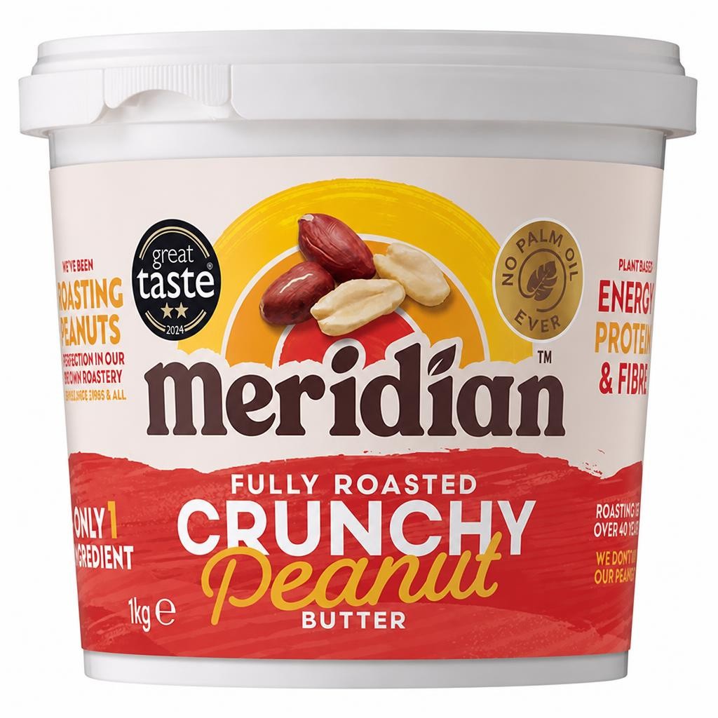 Meridian Crunchy Peanut Butter 1kg