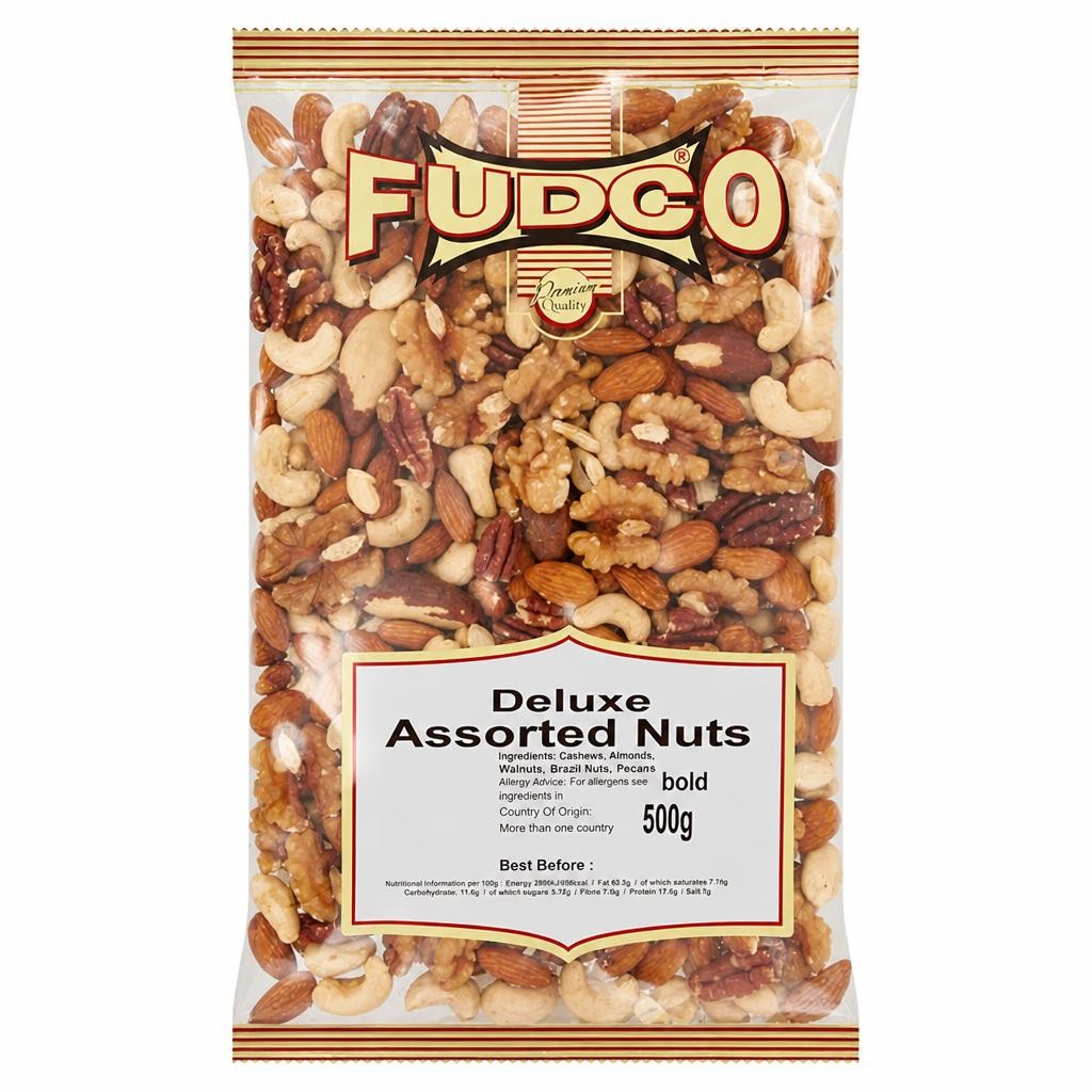 Fudco Deluxe Assorted Nuts 500g