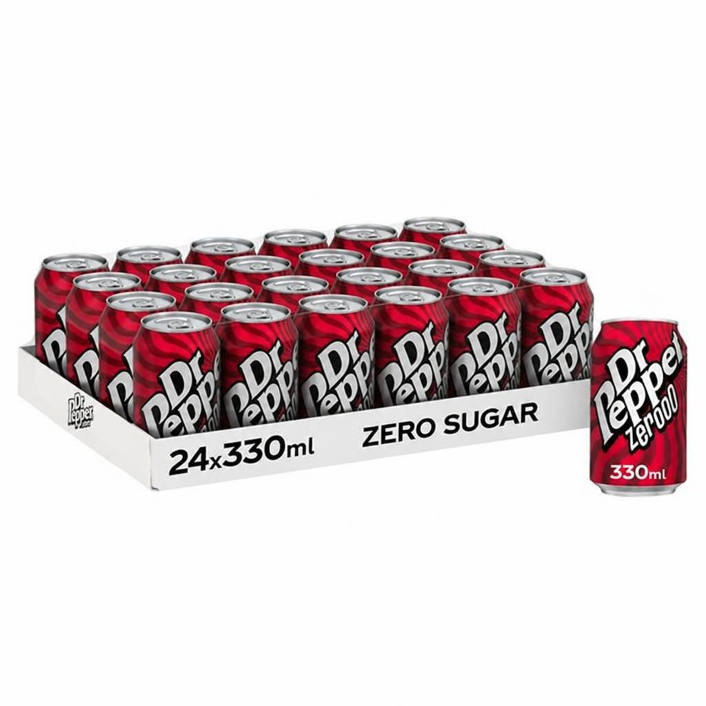 Dr Pepper Zero 24x330ml