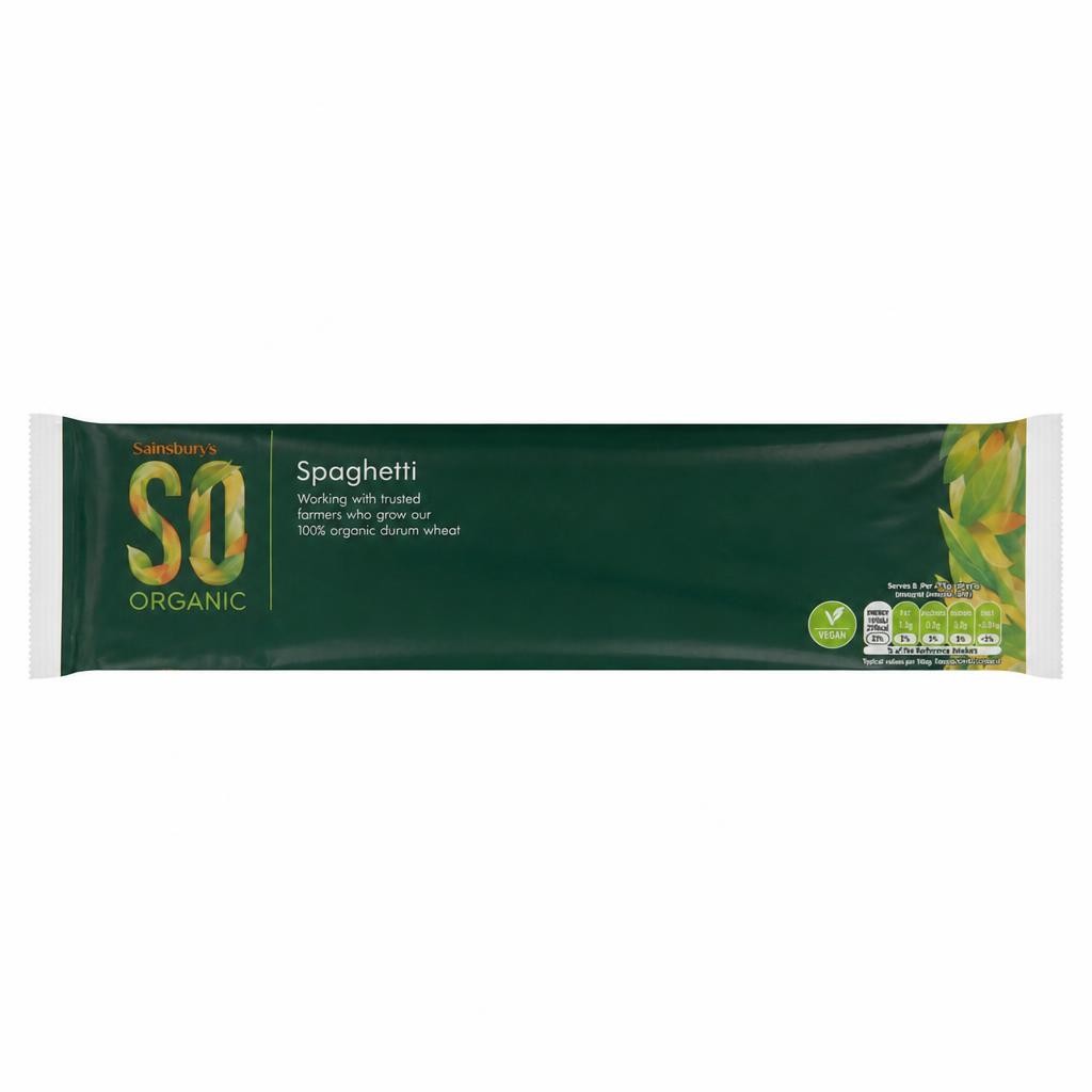 Sainsbury's Spaghetti Pasta, SO Organic 500g