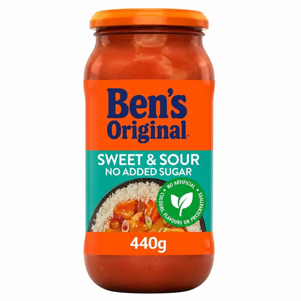 Bens Original Sweet and Sour No Added Sugar Sauce 440g