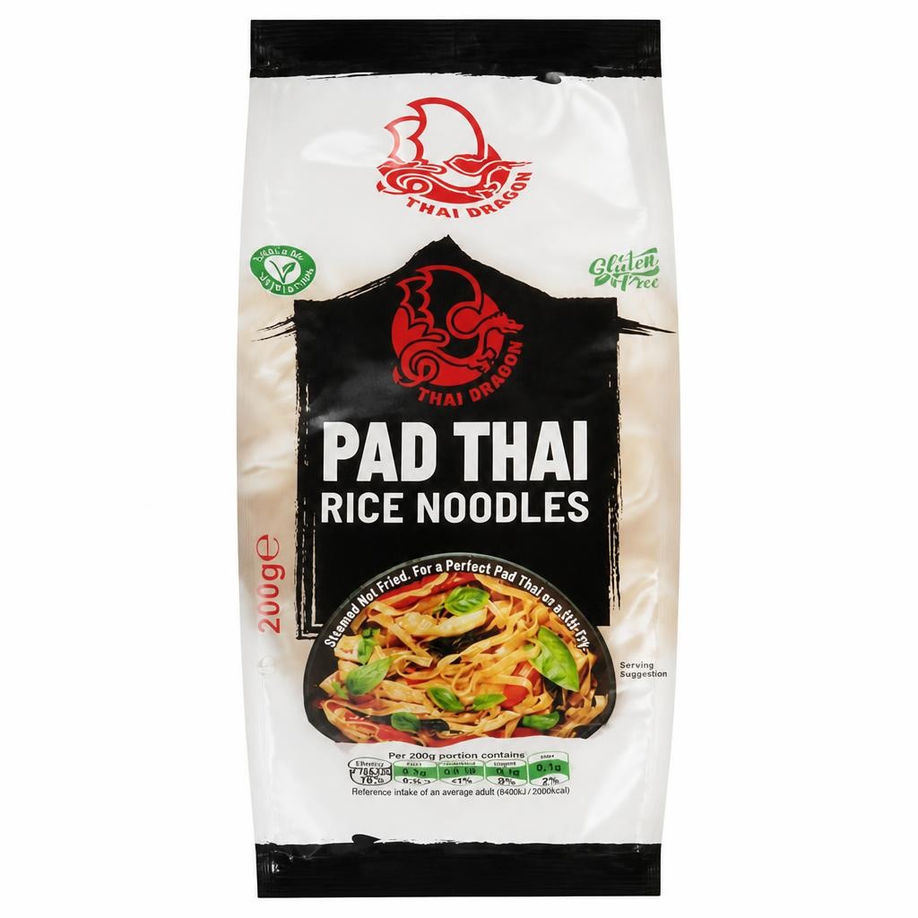 Thai Dragon Pad Thai Rice Noodles 200g