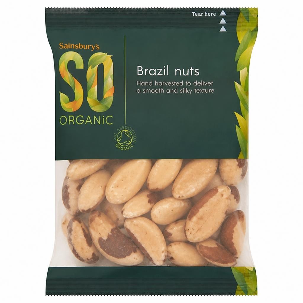 Sainsbury's Brazil Nuts, SO Organic 200g