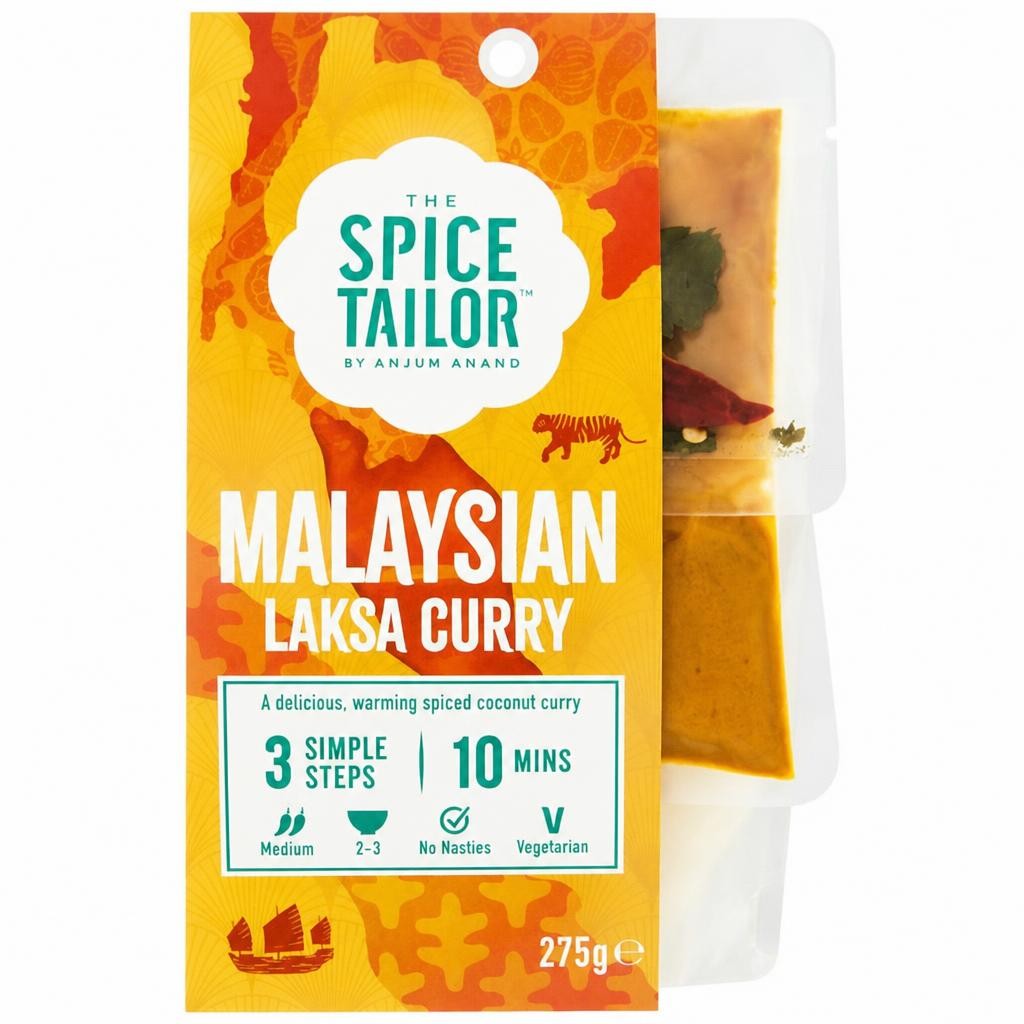 The Spice Tailor Malaysian Laksa Curry Sauce Kit 275g
