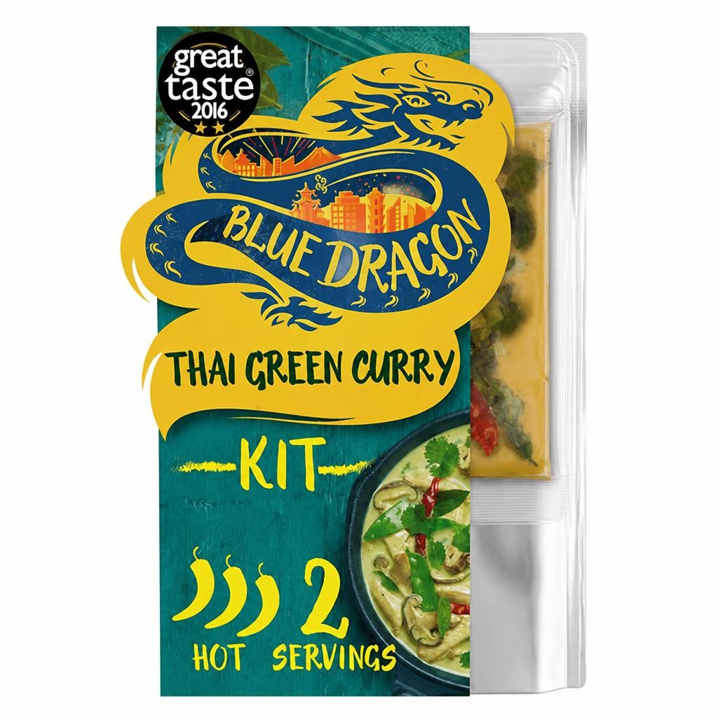 Blue Dragon Thai Green Curry Meal Kit 253g