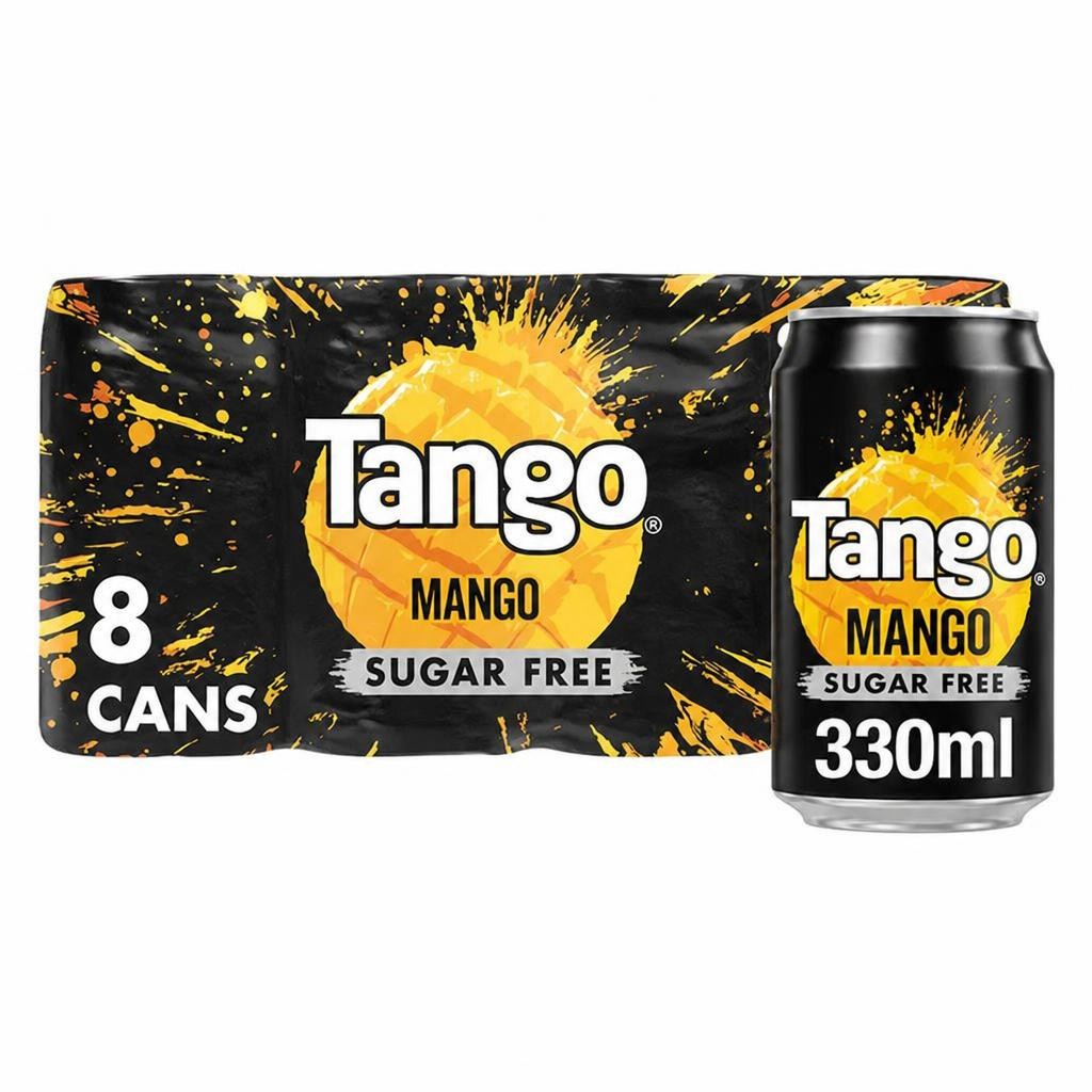 Tango Mango Sugar Free Cans 8x330ml