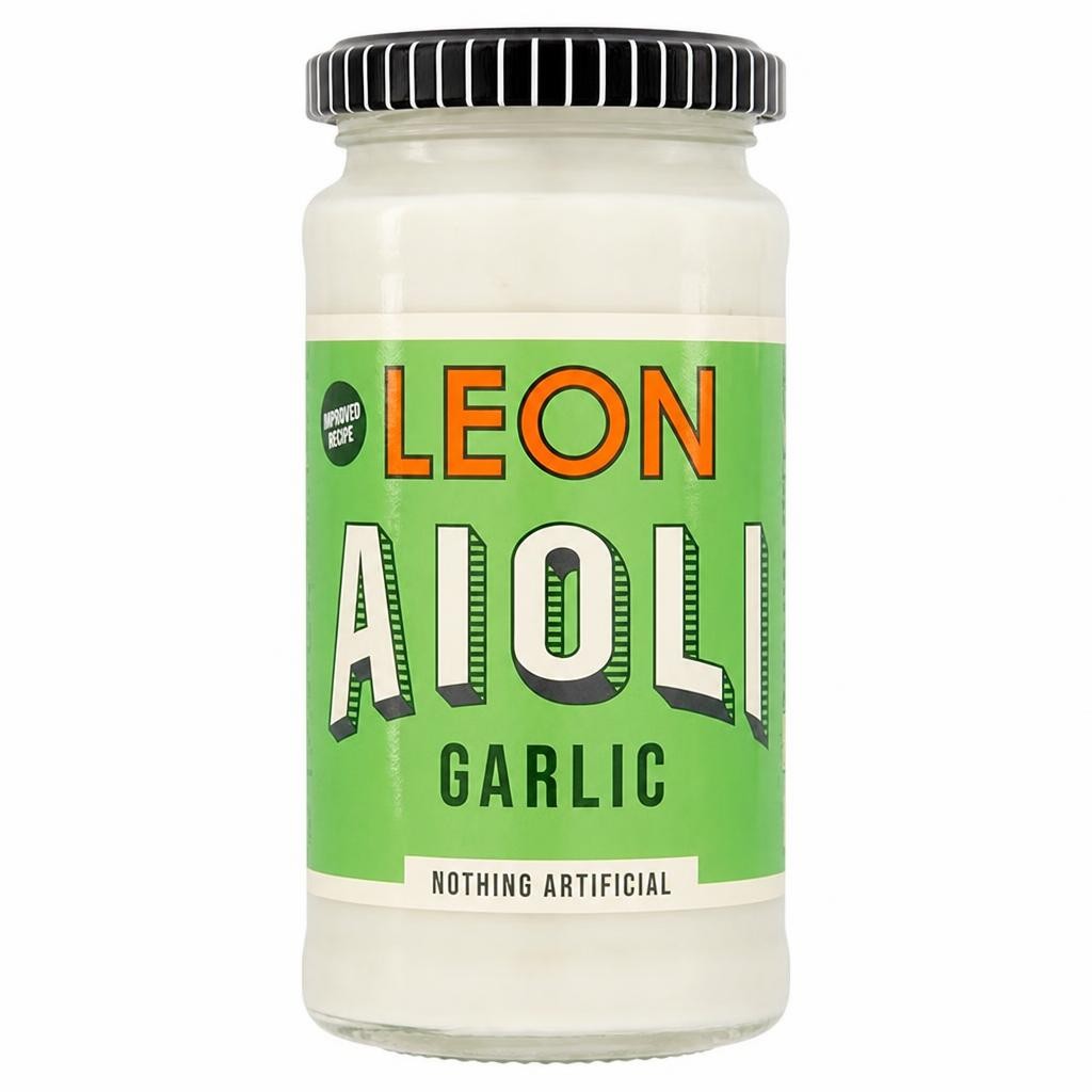 LEON Garlic Aioli 240ml