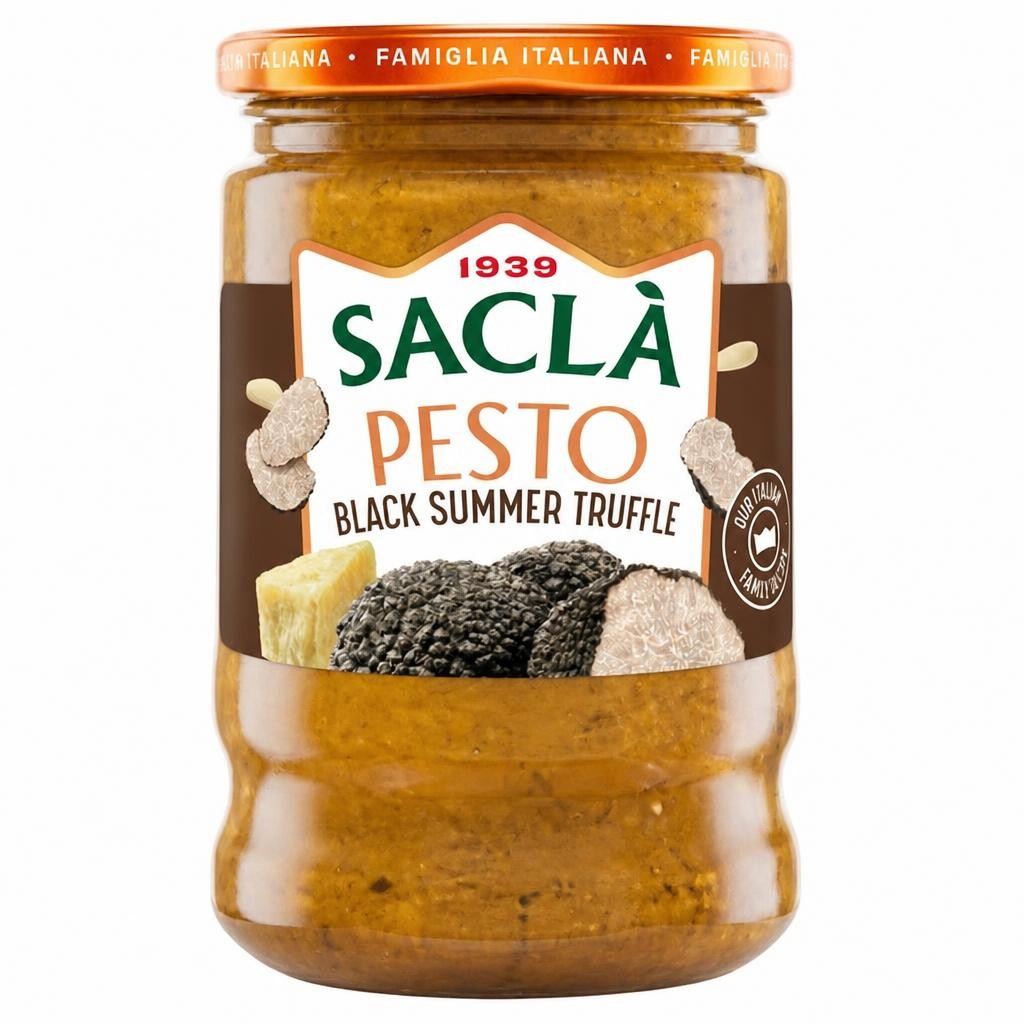 Sacla Black Summer Truffle Pesto 190g