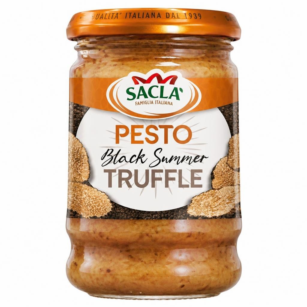 Sacla Black Summer Truffle Pesto 190g