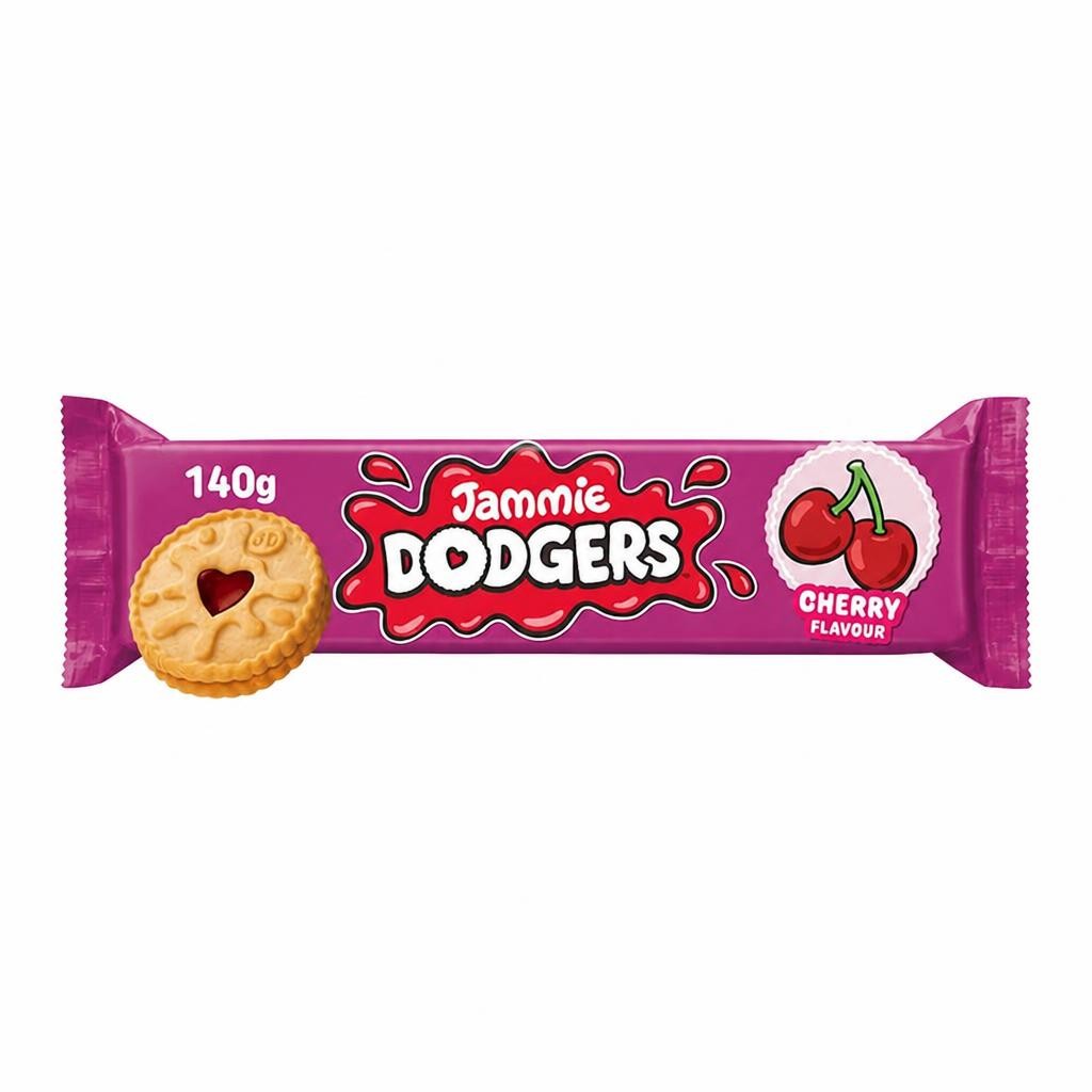 Jammie Dodgers 140g Cherry Flavour Biscuits
