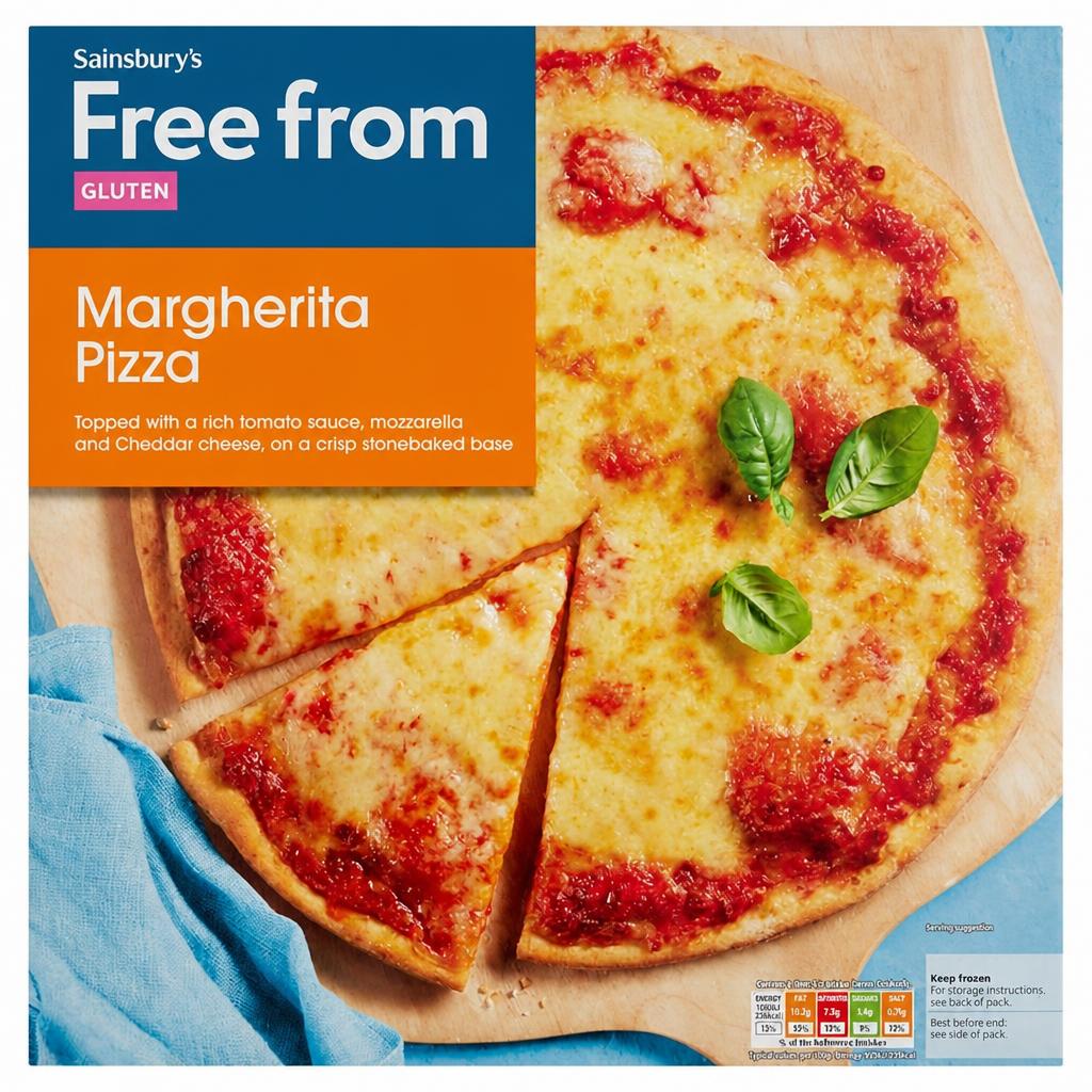 Sainsbury's Free From Margherita Pizza 301g