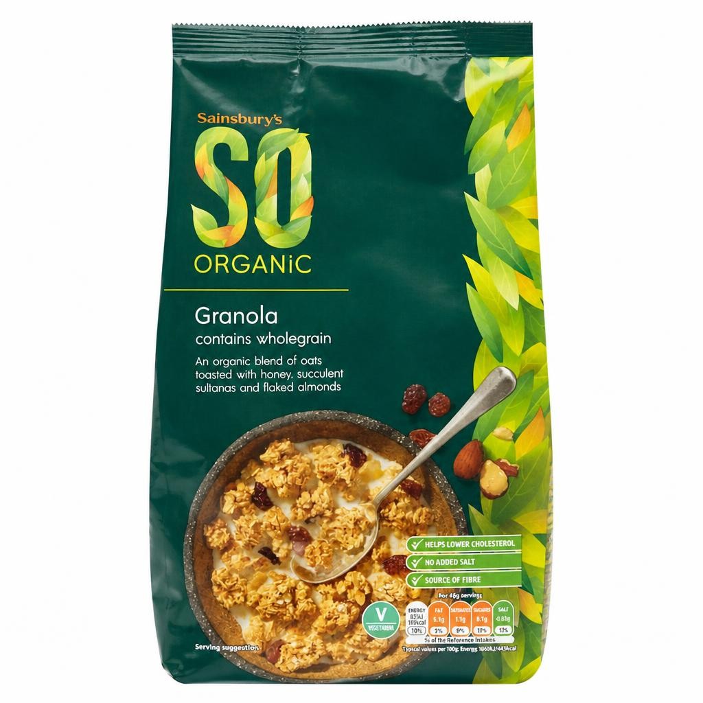 Sainsbury's Granola, SO Organic 1kg