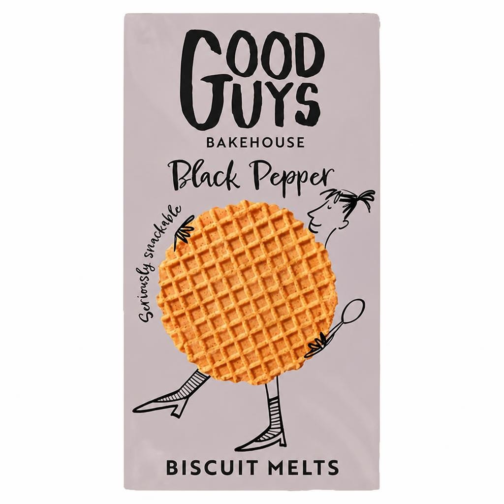 Good Guys Bakehouse Peppered Biscuit Melts 50g
