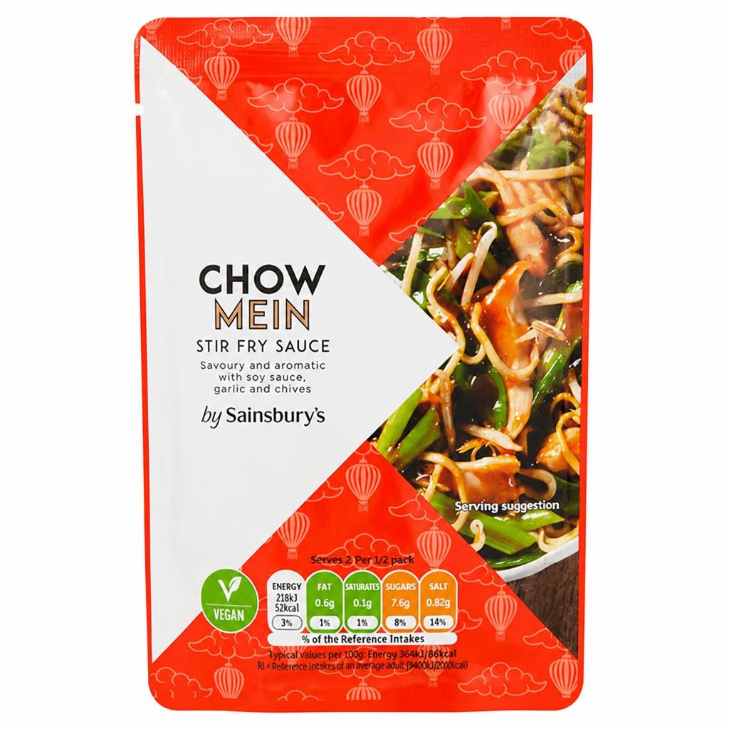 Sainsbury's Chow Mein Stir Fry Sauce 120g