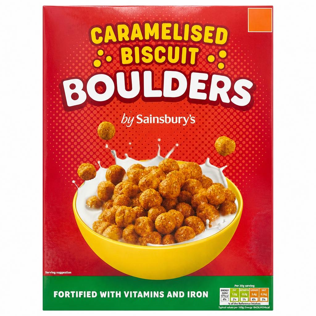 Sainsbury's Caramelised Biscuit Boulders 350g