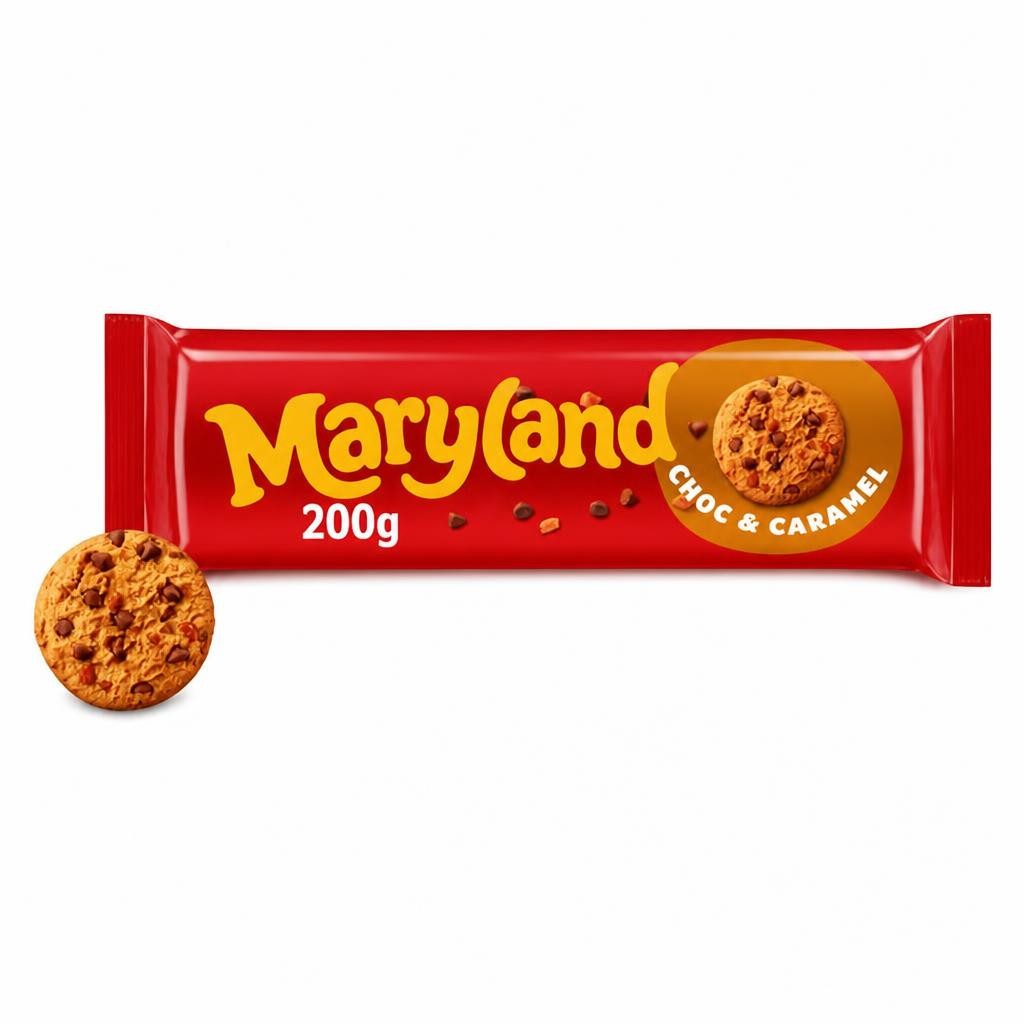 Maryland 200g Cookies Caramel & Chocolate Chip