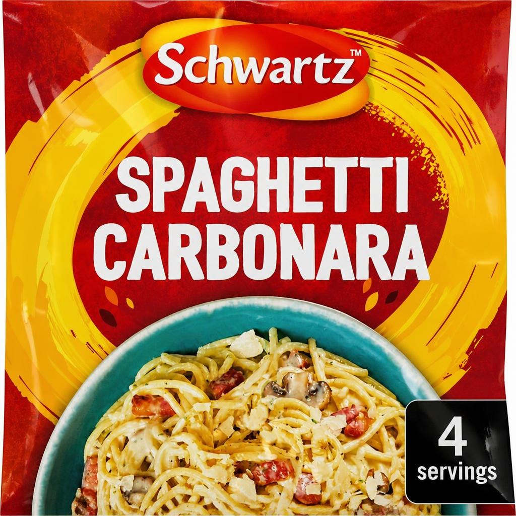 Schwartz Spaghetti Carbonara 32g