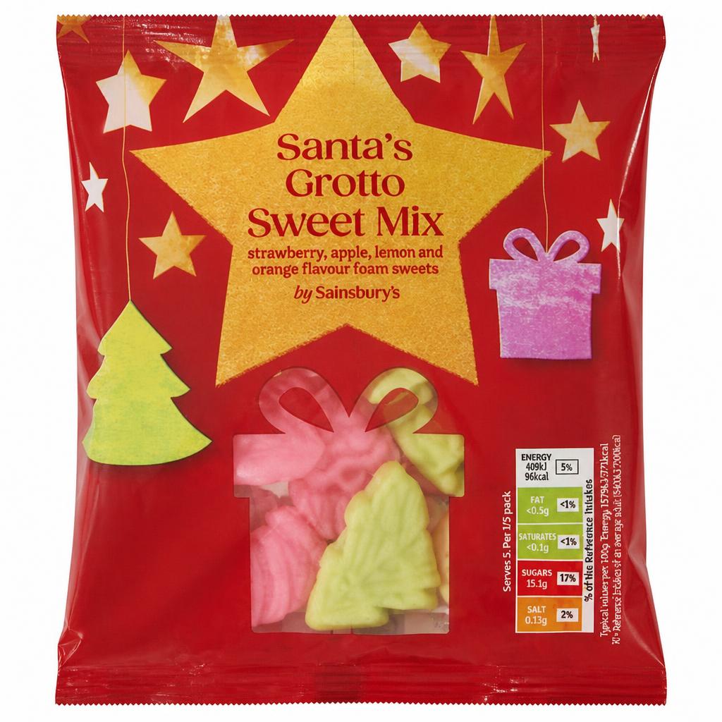 Sainsbury's Santa's Grotto Sweet Mix 130g