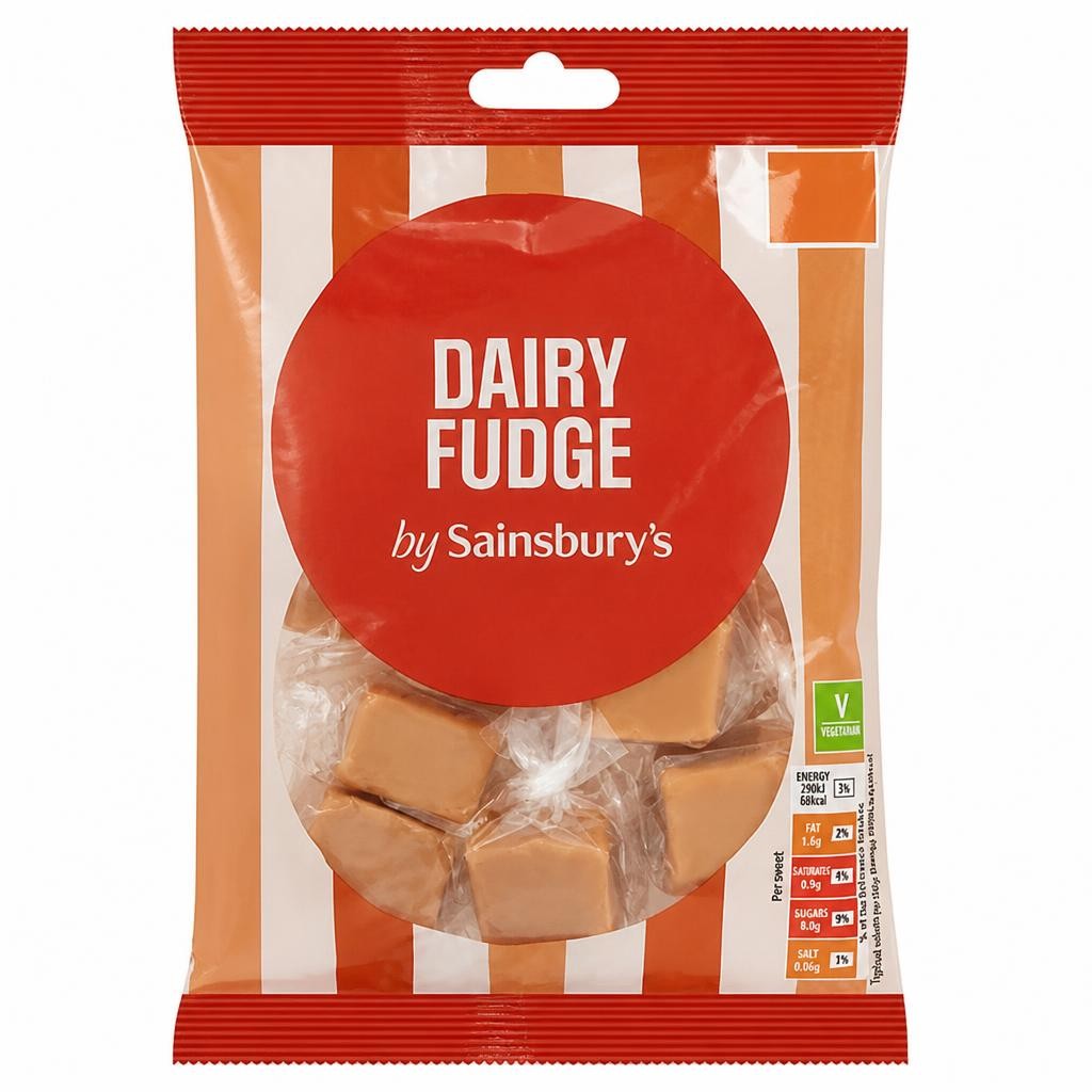 Sainsbury's Dairy Fudge 200g