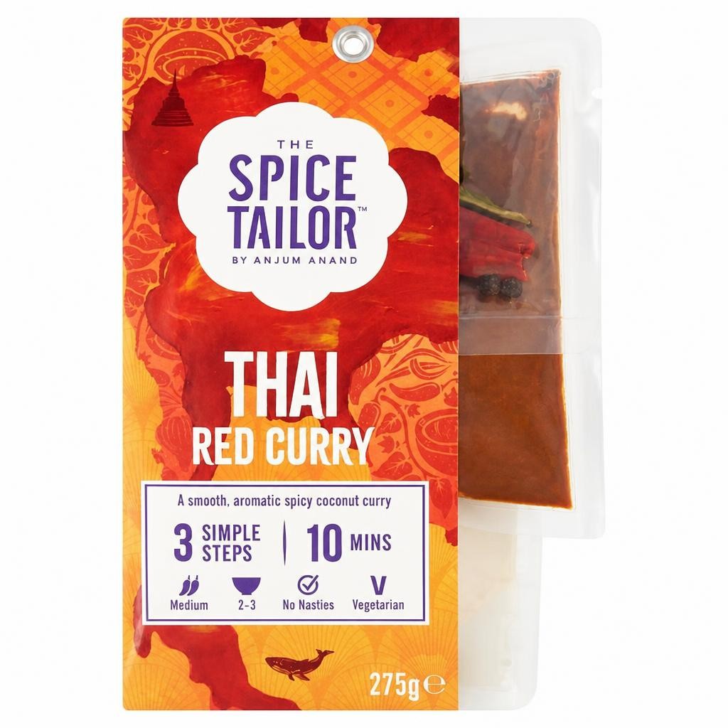 The Spice Tailor Thai Red Curry Sauce Kit 275g