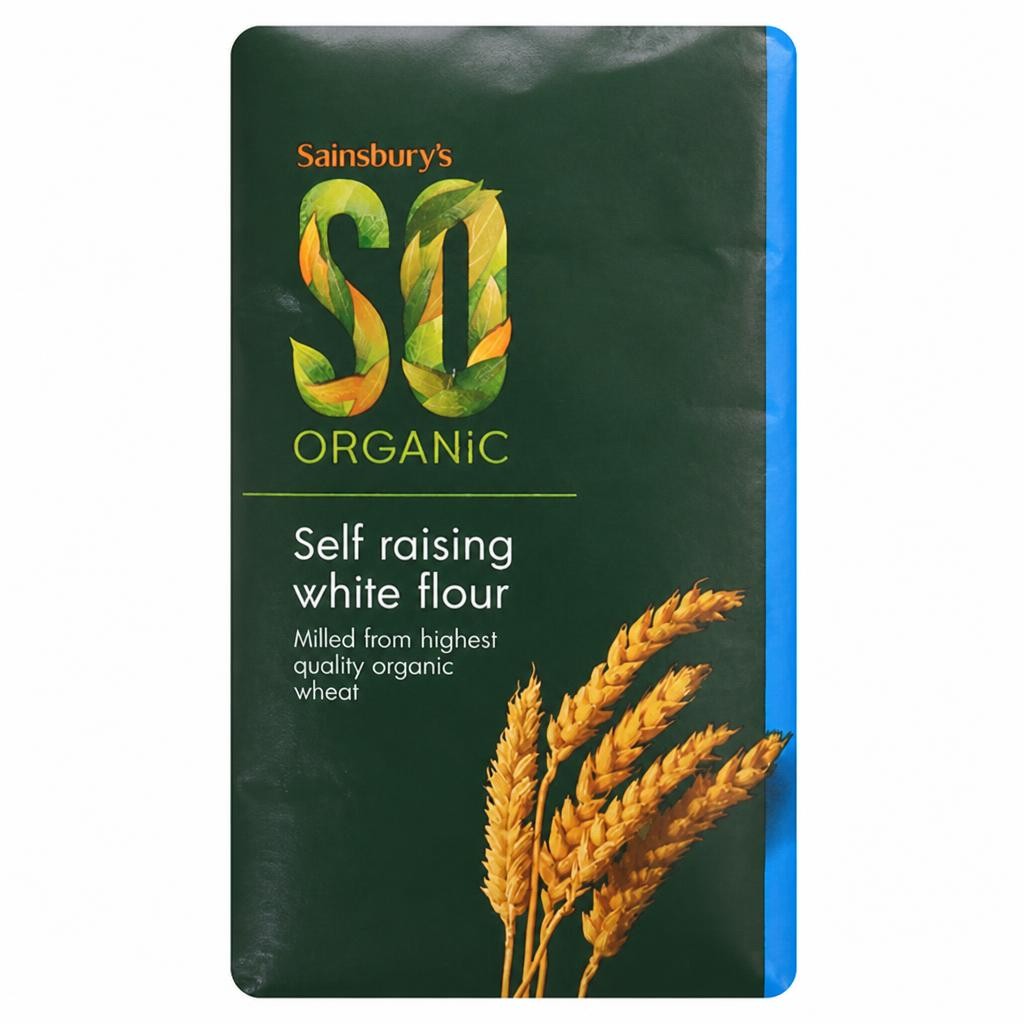Sainsbury's Self Raising White Flour, SO Organic 1kg