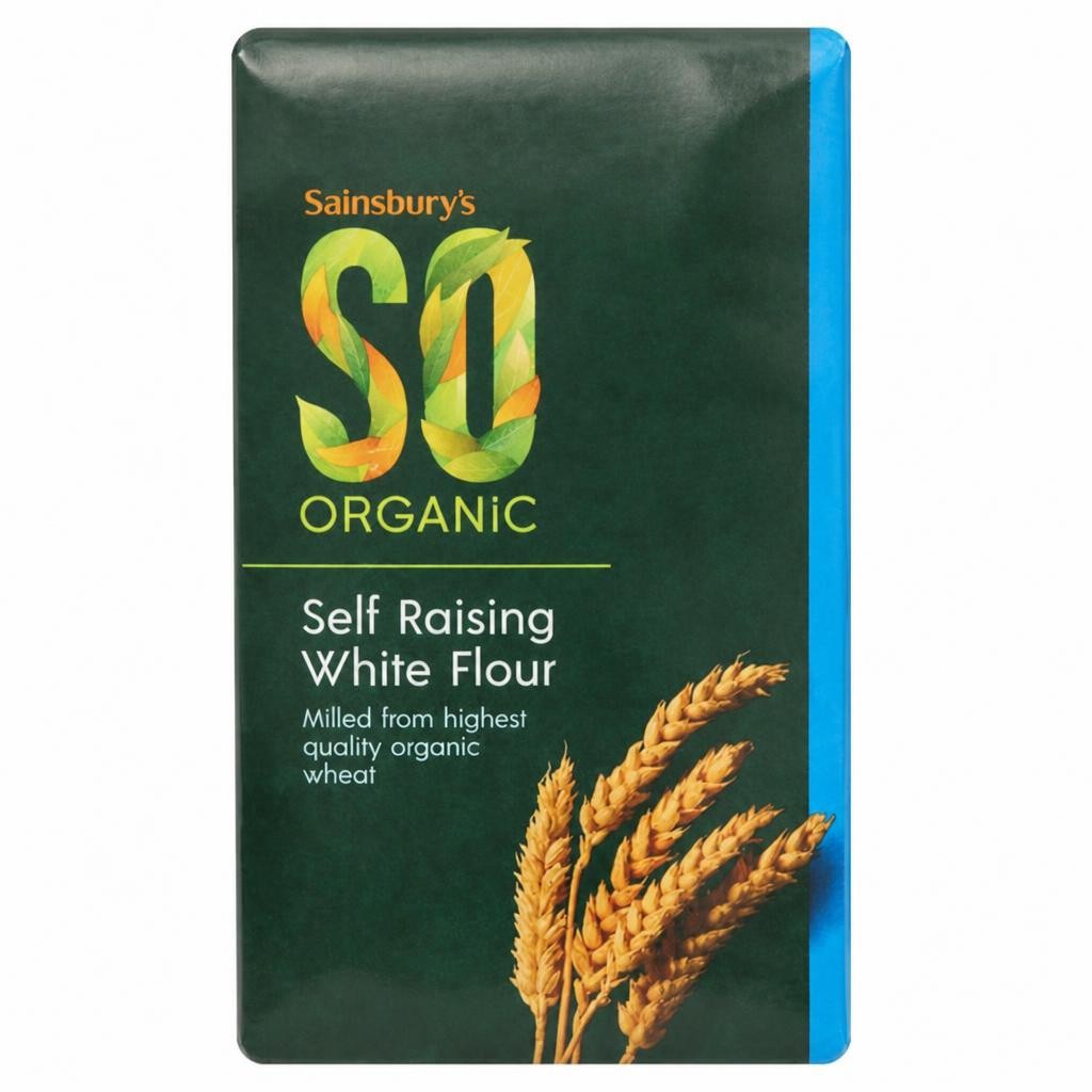 Sainsbury's Self Raising White Flour, SO Organic 1kg