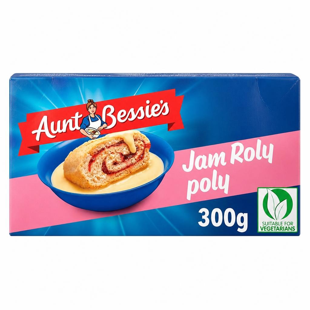 Aunt Bessie's Jam Roly Poly 300g