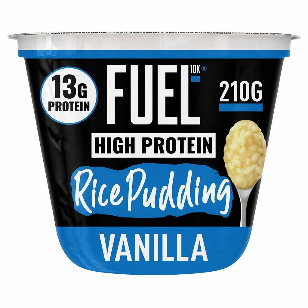 Fuel10K Vanilla Flavour High Protein Rice Pudding 210g