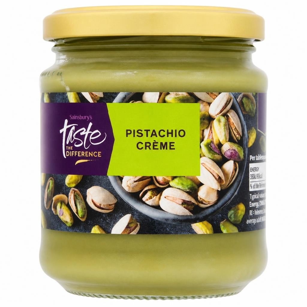 Sainsbury's Pistachio Creme, Taste the Difference 300g