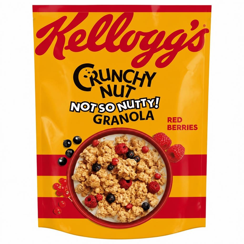 Kellogg's Crunchy Nut Red Berries Granola 380g
