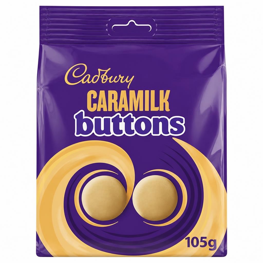 Cadbury Caramilk Golden Caramel Chocolate Buttons Pouch 105g