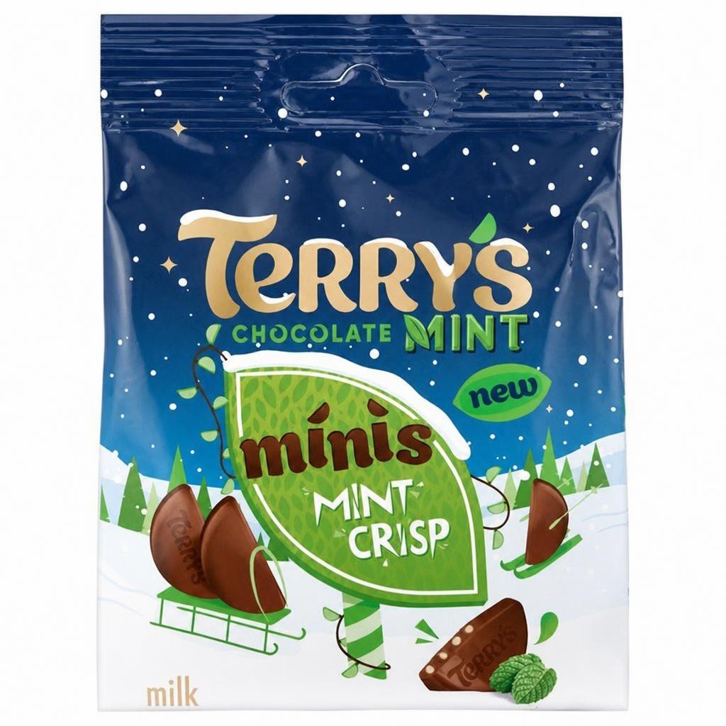 Terry's Chocolate Mint Crisp Minis 80g