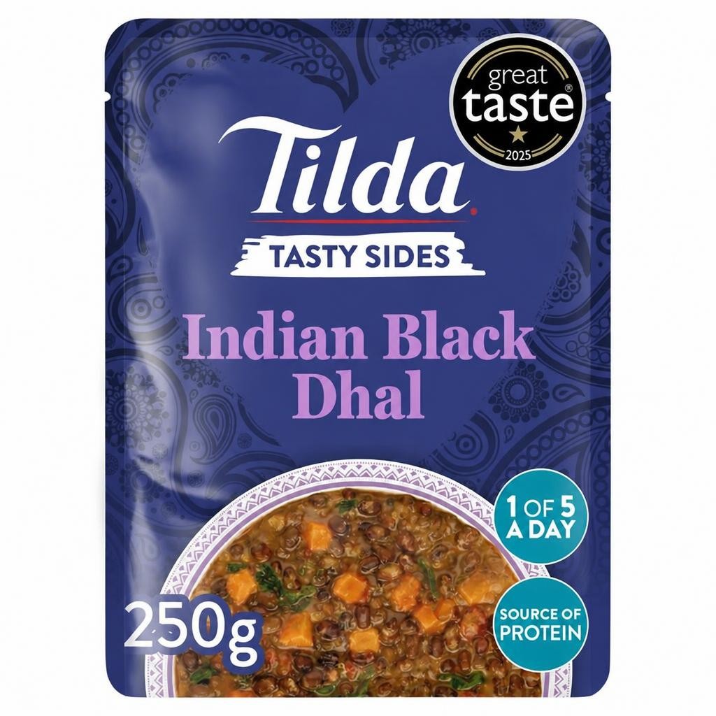 Tilda Tasty Sides Indian Black Dhal 250g