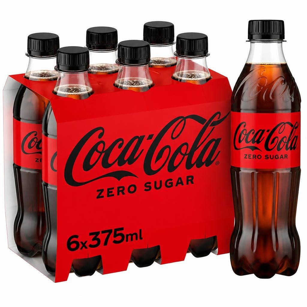 Coca-Cola Zero Sugar x6 375ml