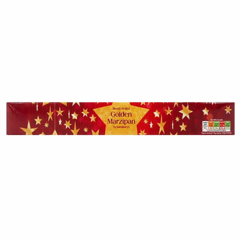 Sainsbury's Ready Rolled Golden Marzipan 400g