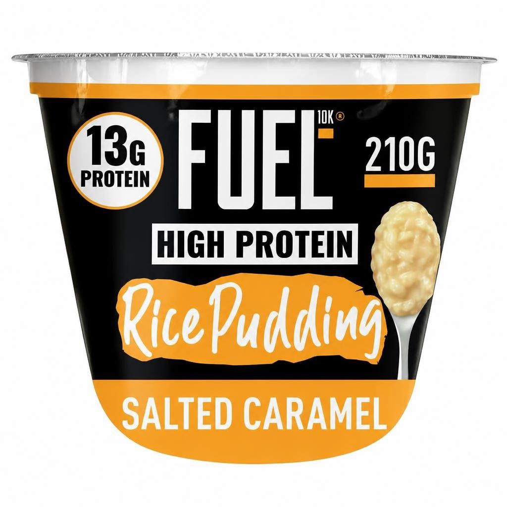 Fuel10K Salted Caramel Flavour High Protein Rice Pudding 210g