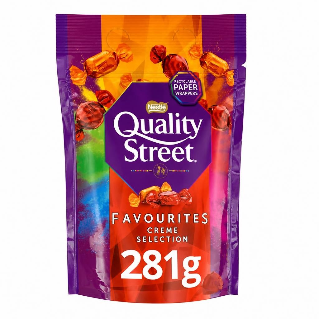 Quality Street Creme Selection Chocolate Bag 281g