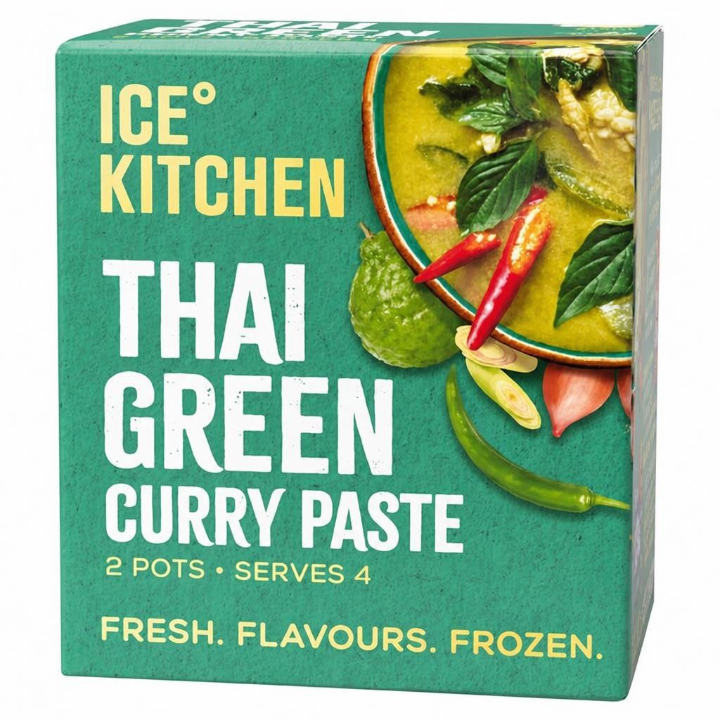 Ice Kitchen Thai Green Curry Paste 2 x 77g