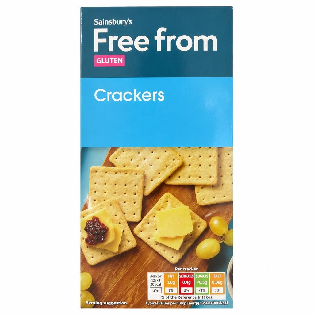 Sainsbury's Free From Crackers 137g